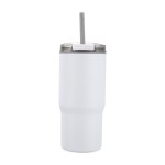 Marli 20 oz Eco-Friendly Tumbler - White Marli 20 oz Eco-Friendly Tumbler - White
