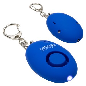 Soft-Touch LED Light & Alarm Key Chain 1 Soft-Touch LED Light & Alarm Key Chain 1