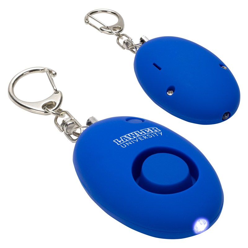 Soft-Touch LED Light & Alarm Key Chain 1 Soft-Touch LED Light & Alarm Key Chain 1