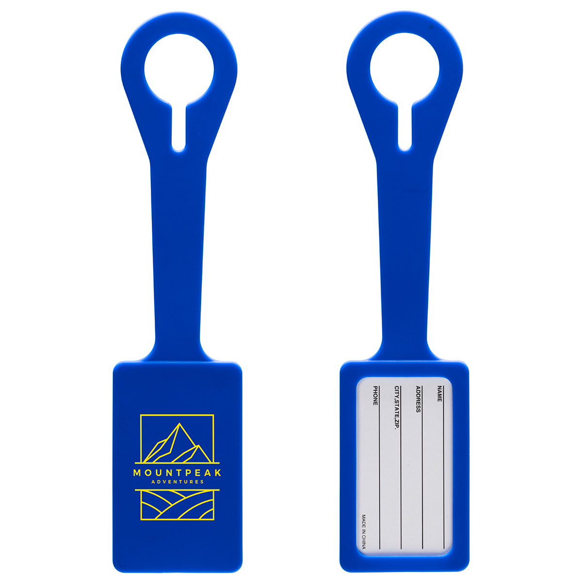 Silicone Luggage Tag 1