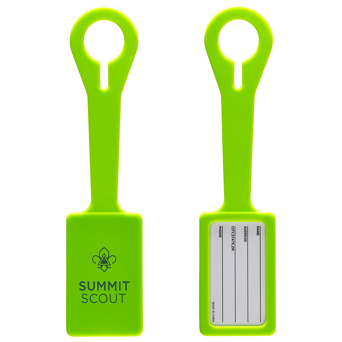 Silicone Luggage Tag 1