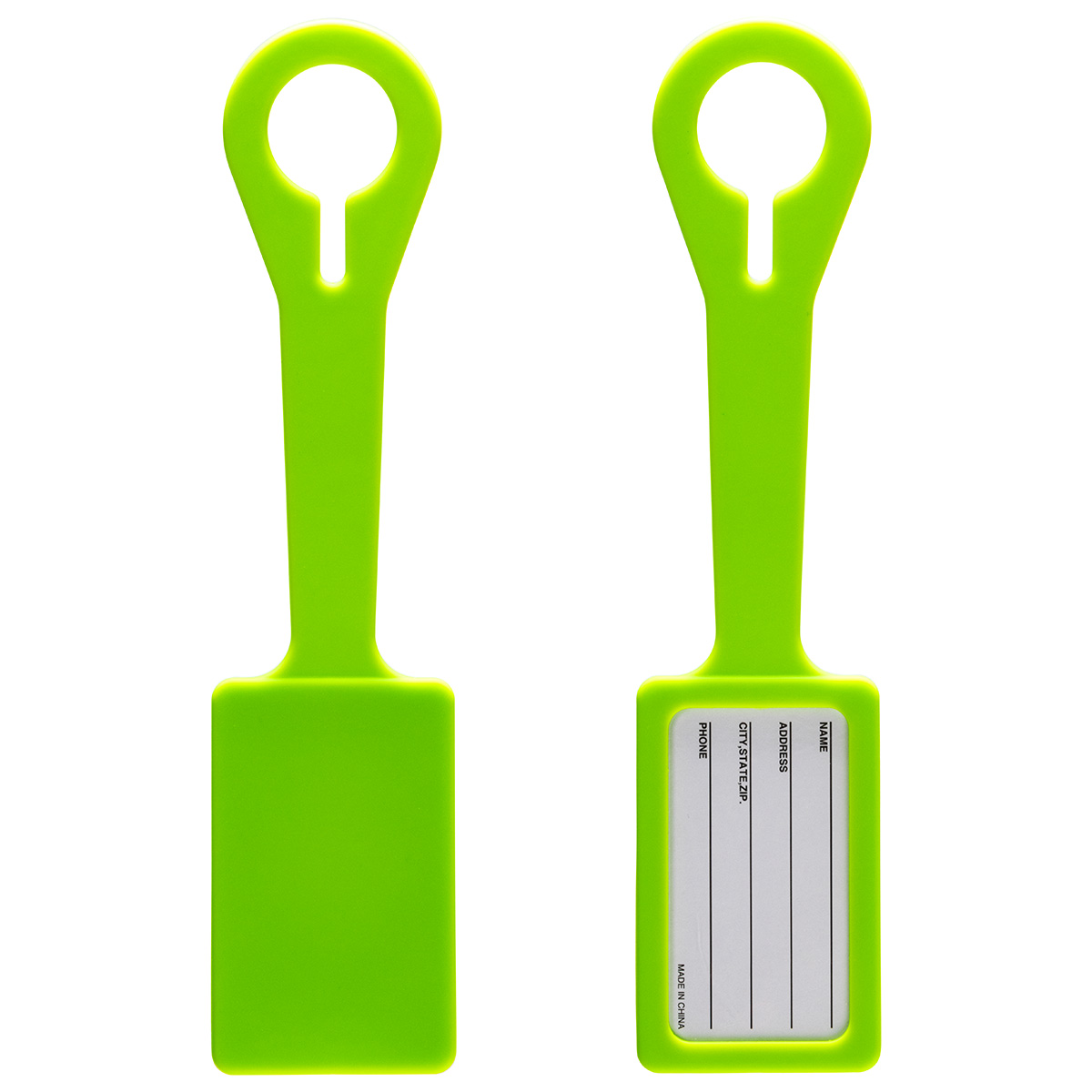 Silicone Luggage Tag 1