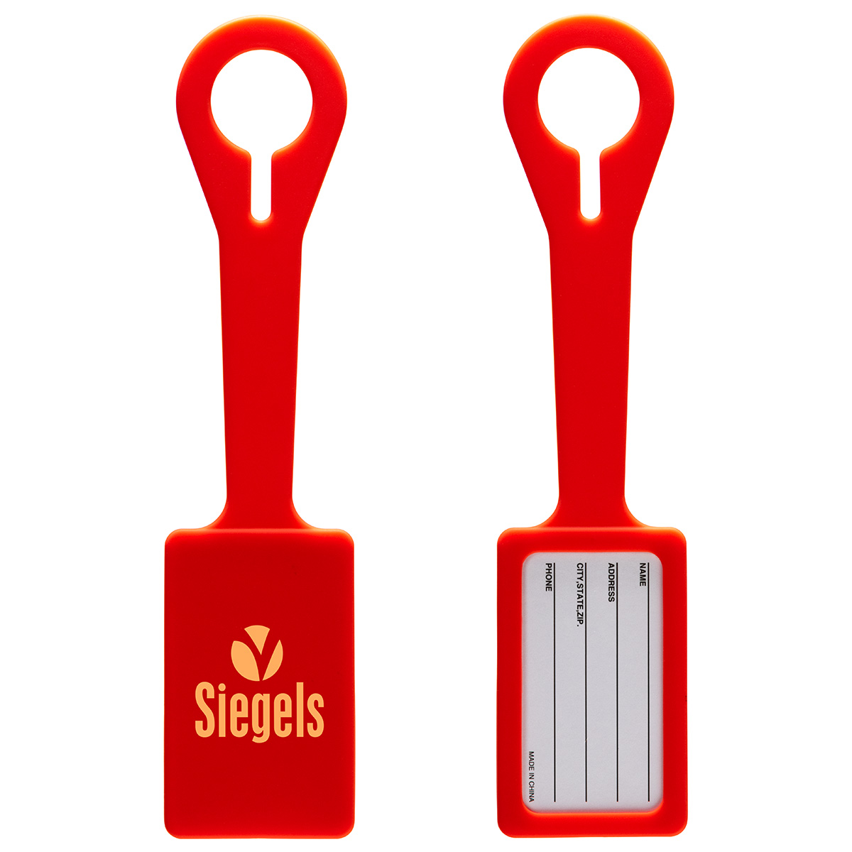 Silicone Luggage Tag 1