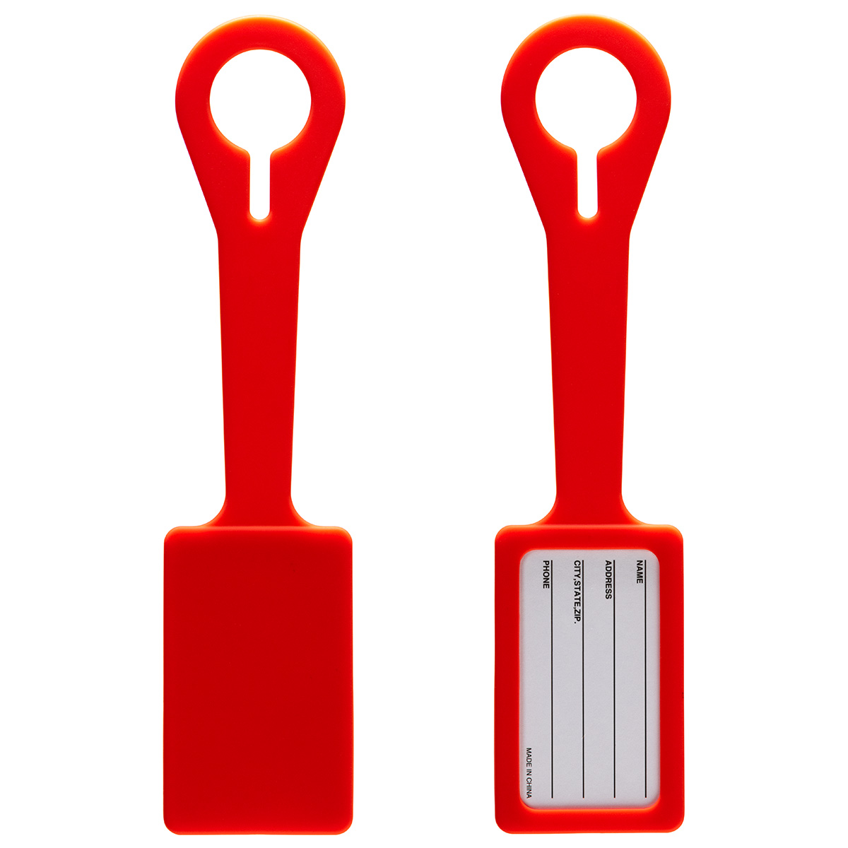 Silicone Luggage Tag 1