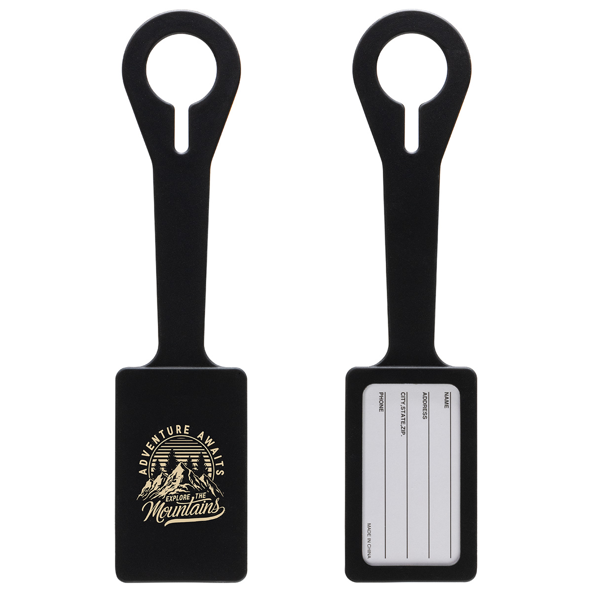 Silicone Luggage Tag 1