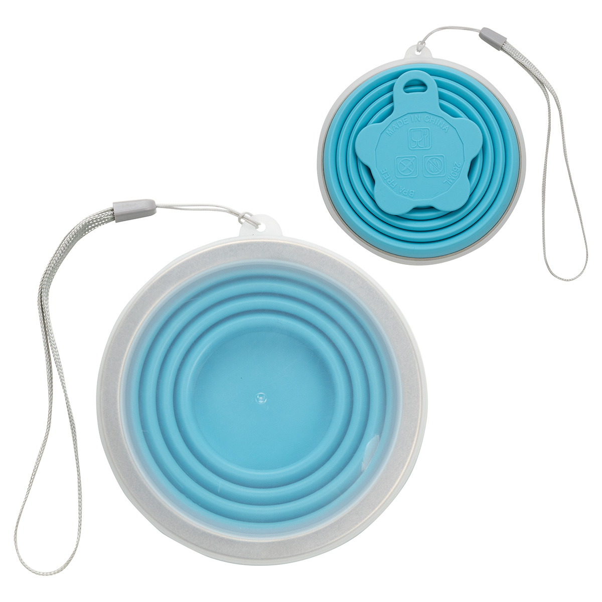 Groove 9 oz Collapsible Silicone Cup with Lid 1