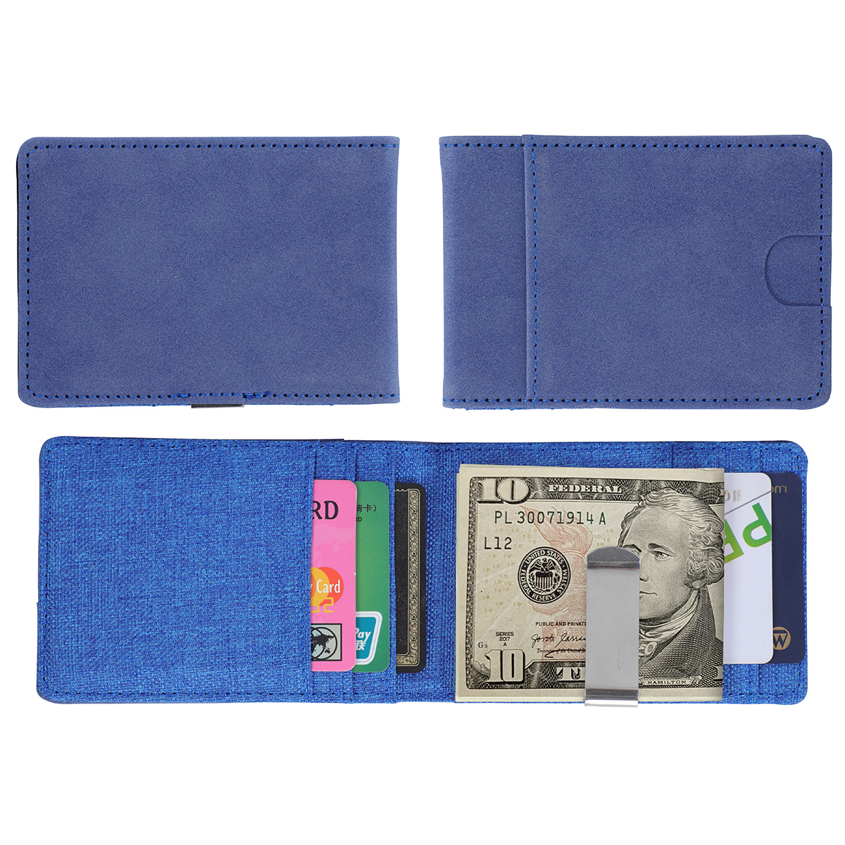 Best Buddy Tools® Slim Wallet with Money Clip 1