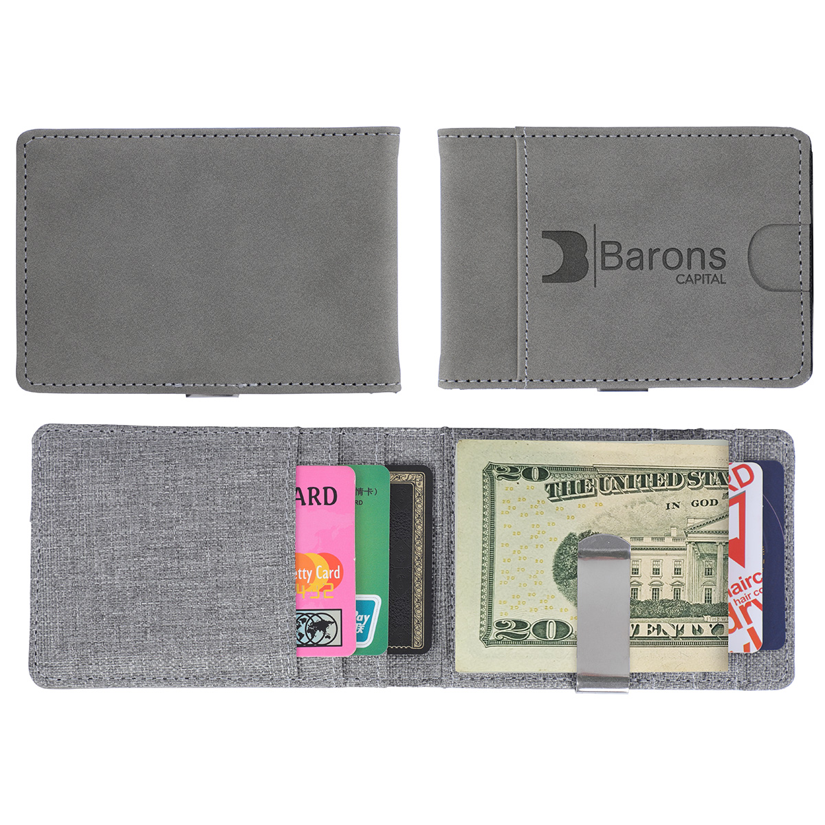 Best Buddy Tools® Slim Wallet with Money Clip 1