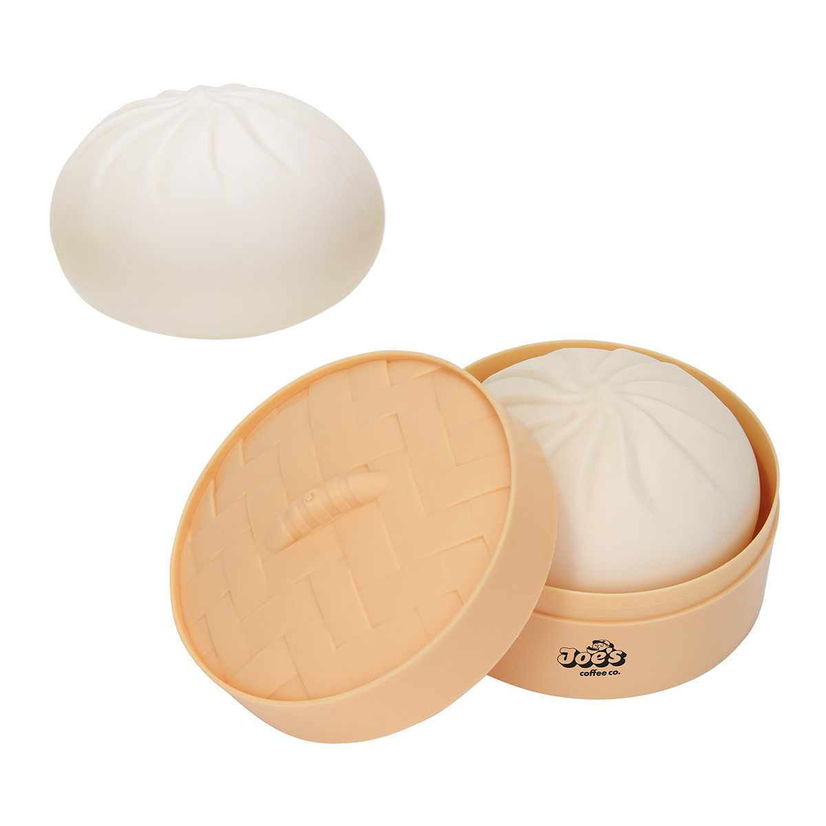 Squishy Dumpling Stress Reliever with Steamer Basket 1