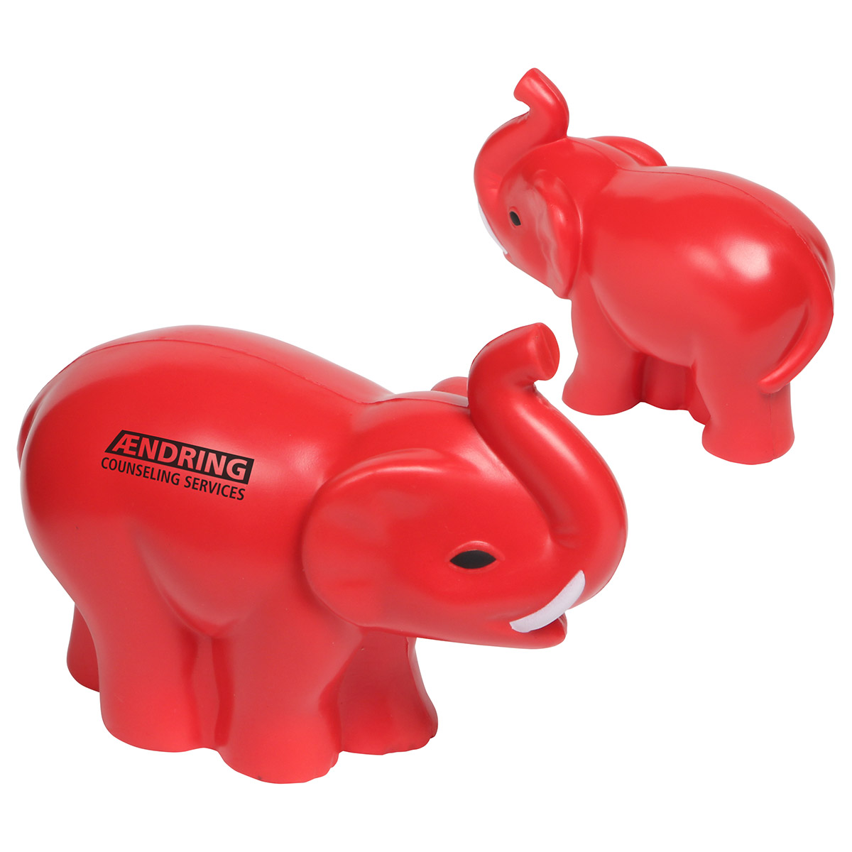 Elephant with Tusks Stress Reliever 1