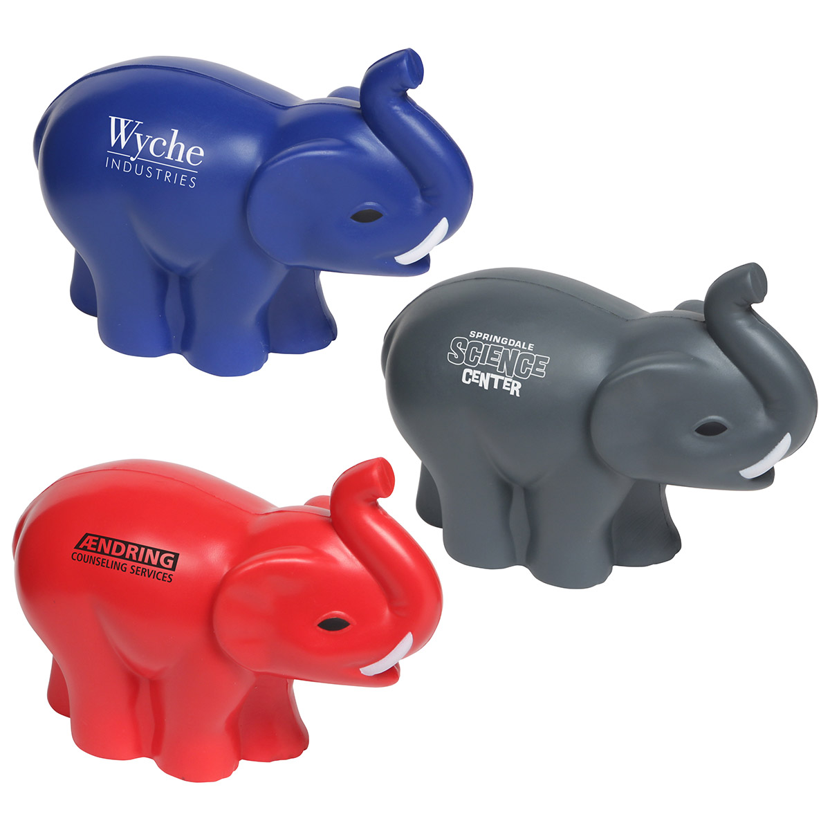 Elephant with Tusks Stress Reliever 1