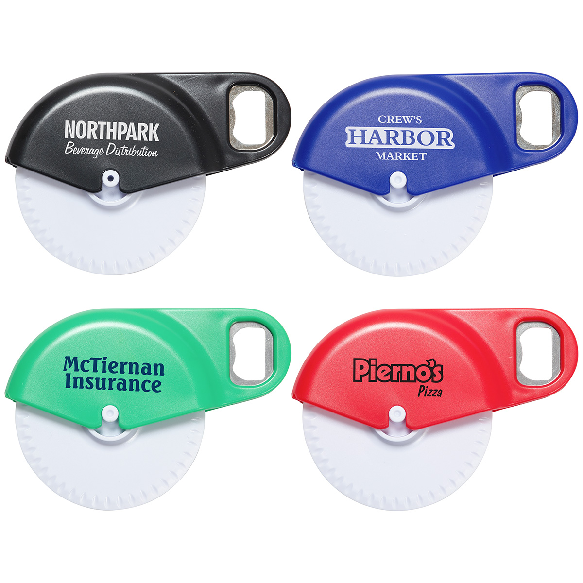 Napoli Pizza Cutter with Bottle Opener 1