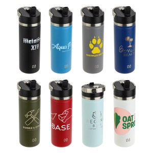 NAYAD® Ranger 18 oz Stainless Double-wall Bottle with Flip-Top Spout 1 NAYAD® Ranger 18 oz Stainless Double-wall Bottle with Flip-Top Spout 1