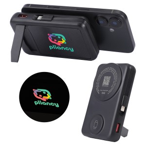 Imperial 10000mAh Light-Up Power Bank with Magnetic Wireless Charger, Watch 1 Imperial 10000mAh Light-Up Power Bank with Magnetic Wireless Charger, Watch 1