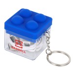 Push Pop Charging Cable with Keyring & Screen Cleaner - Royal Blue Push Pop Charging Cable with Keyring & Screen Cleaner - Royal Blue