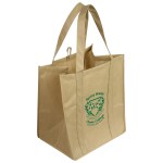 Sunbeam Jumbo Non-Woven Shopping Bag - Khaki Beige Sunbeam Jumbo Non-Woven Shopping Bag - Khaki Beige