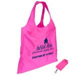 Spring Sling Polyester Folding Tote - Pink Spring Sling Polyester Folding Tote - Pink