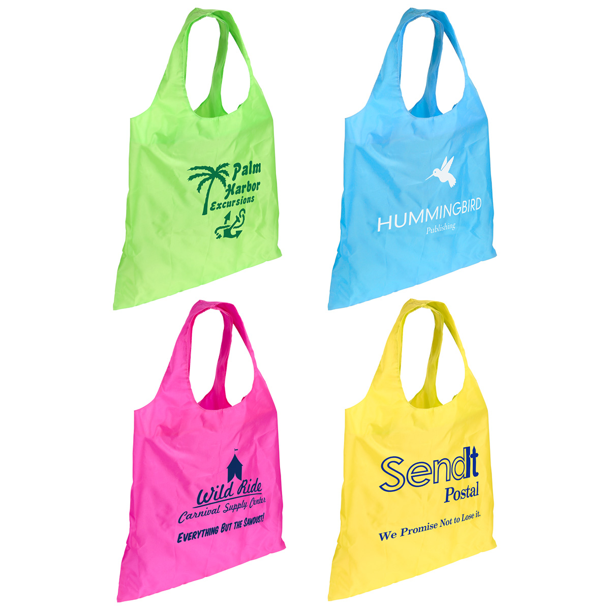 Spring Sling Polyester Folding Tote 1