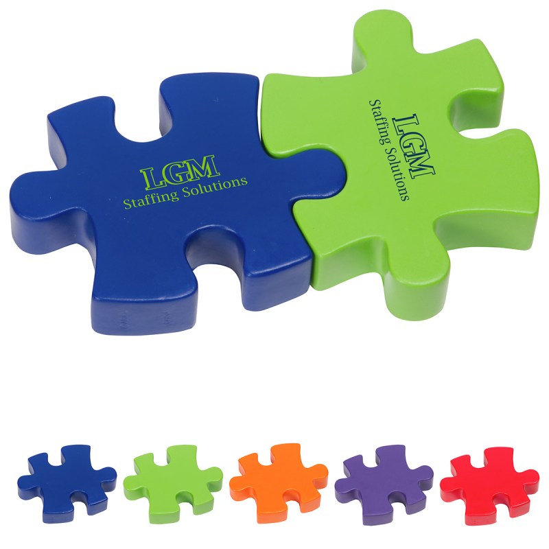 2-Piece Connecting Puzzle Set Stress Reliever 1 2-Piece Connecting Puzzle Set Stress Reliever 1