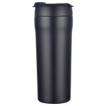 Varedo 24 oz DuoFlow Vacuum Insulated Stainless Steel Tumbler - Black Varedo 24 oz DuoFlow Vacuum Insulated Stainless Steel Tumbler - Black