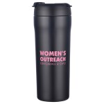 Varedo 24 oz DuoFlow Vacuum Insulated Stainless Steel Tumbler - Black Varedo 24 oz DuoFlow Vacuum Insulated Stainless Steel Tumbler - Black