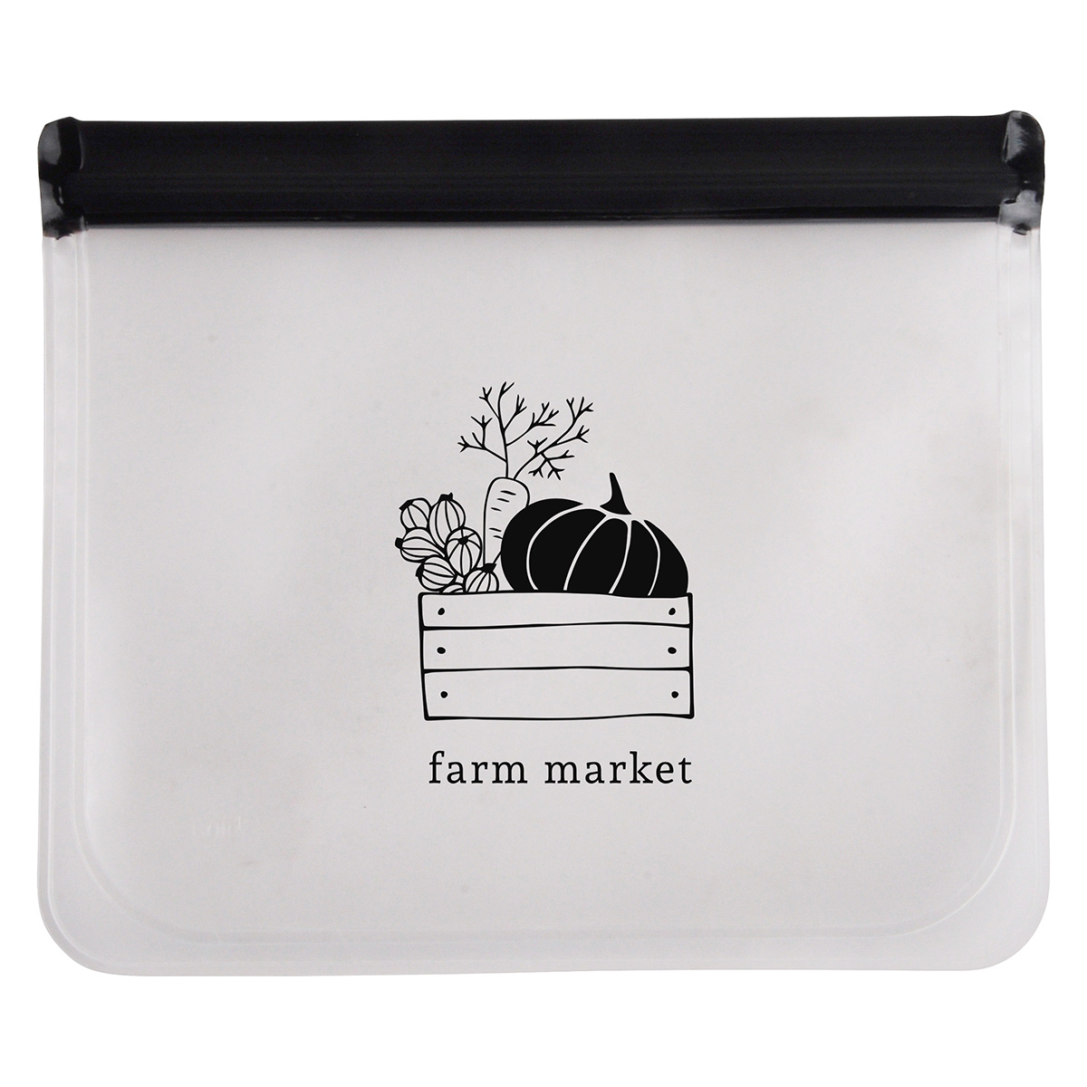 Sunflower PEVA Zip Closure Utility Bag 1