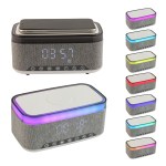 Sunset 20W Stereo Speaker with White Noise, Clock, Radio, and 15W Wireless 2 Sunset 20W Stereo Speaker with White Noise, Clock, Radio, and 15W Wireless 2