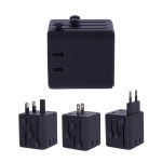 Passport Universal Travel Adapter - Black Passport Universal Travel Adapter - Black