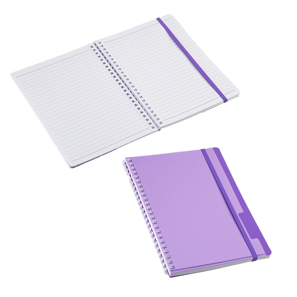 Arcadia Soft Spiral Notebook With Front Pocket 1