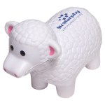 Sheep Stress Reliever - White Sheep Stress Reliever - White
