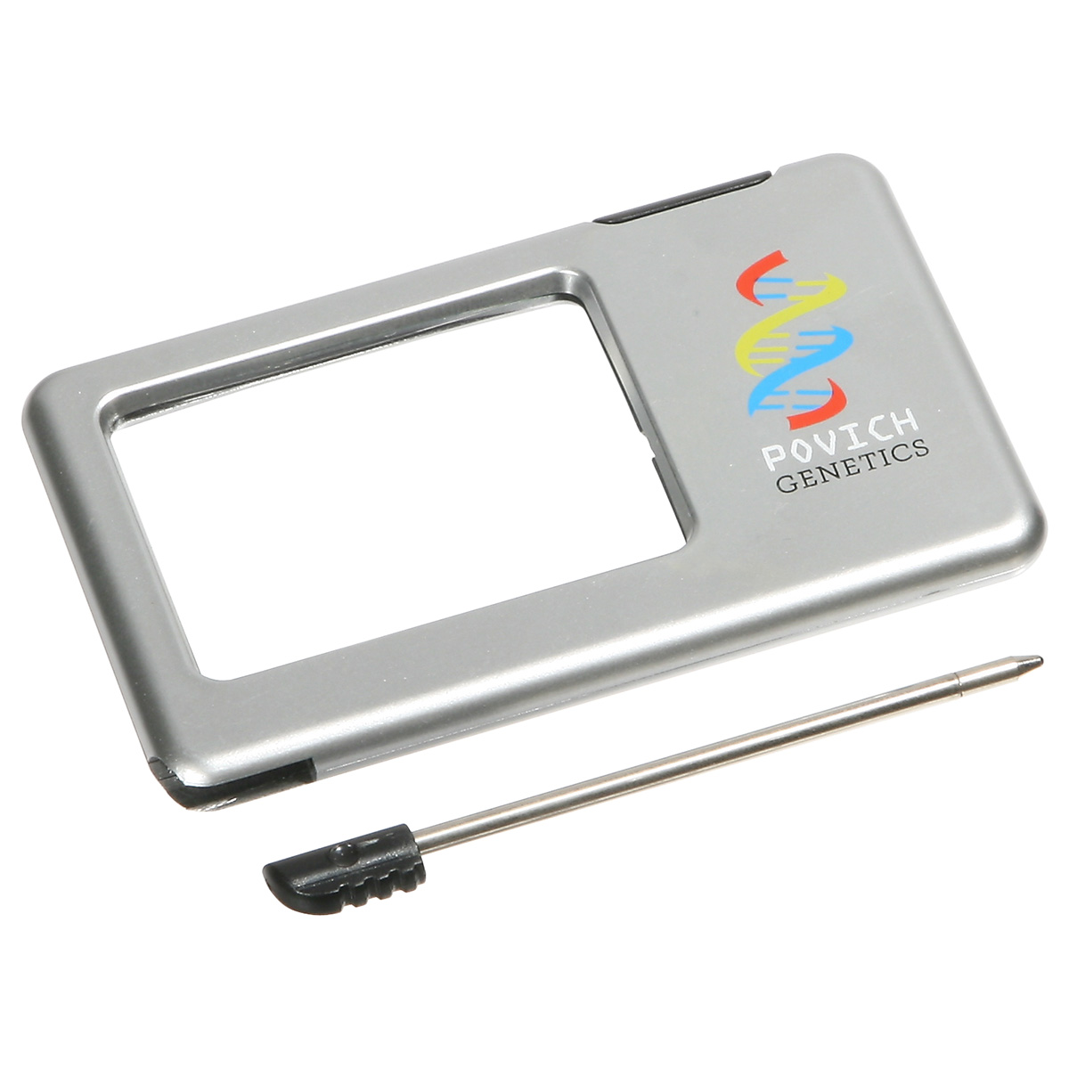 Silver Thin Light-Up Magnifier 1 Silver Thin Light-Up Magnifier 1