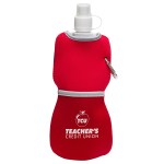 Flex Water Bottle with Neoprene Insulator - Red Flex Water Bottle with Neoprene Insulator - Red