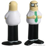 Wally Stress Reliever - White/Black Wally Stress Reliever - White/Black