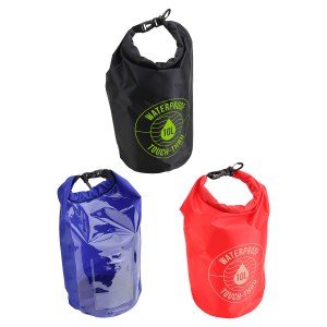 10-Liter Waterproof Gear Bag With Touch-Thru Pouch 1 10-Liter Waterproof Gear Bag With Touch-Thru Pouch 1