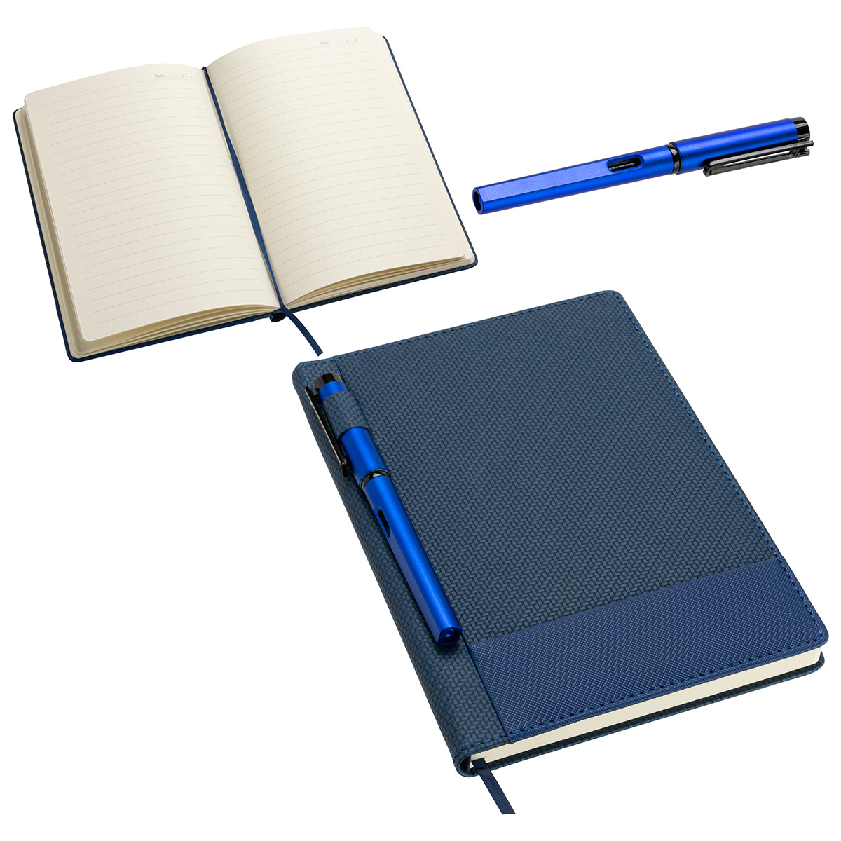 Symposium Textured Journal with Pen 1