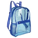 Diamond Clear TPU Backpack - Blue Diamond Clear TPU Backpack - Blue