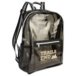Diamond Clear TPU Backpack - Smoke Diamond Clear TPU Backpack - Smoke