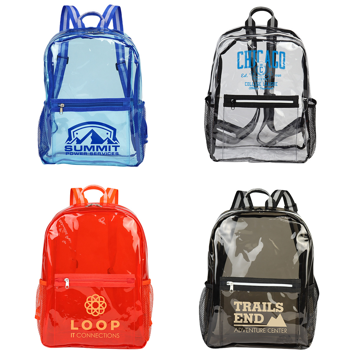 Diamond Clear TPU Backpack 1