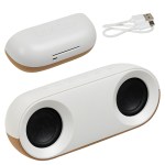 Ovation 10W Stereo Speaker Made With FSC® Cork & Recycled Plastic 2 Ovation 10W Stereo Speaker Made With FSC® Cork & Recycled Plastic 2