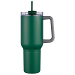 Novo Combo 20 oz Vacuum Insulated Stainless Steel Mug and Screw-On 12 oz Ca - Green Novo Combo 20 oz Vacuum Insulated Stainless Steel Mug and Screw-On 12 oz Ca - Green