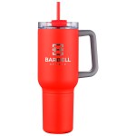 Novo Combo 20 oz Vacuum Insulated Stainless Steel Mug and Screw-On 12 oz Ca - Red Novo Combo 20 oz Vacuum Insulated Stainless Steel Mug and Screw-On 12 oz Ca - Red
