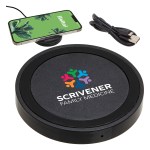Power Disc 15W Wireless Charger - Black Power Disc 15W Wireless Charger - Black