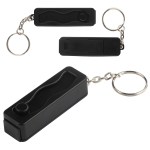 Contour Phone Stand Key Chain with Finger Fidget - Black Contour Phone Stand Key Chain with Finger Fidget - Black