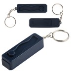 Contour Phone Stand Key Chain with Finger Fidget - Navy Blue Contour Phone Stand Key Chain with Finger Fidget - Navy Blue