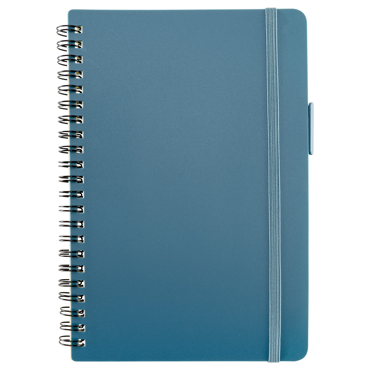 Avignon Repreve® Recycled Hardcover Spiral Notebook with Pen 1
