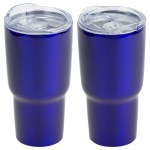 Belmont 30 oz Vacuum Insulated Stainless Steel Travel Tumbler - Blue Belmont 30 oz Vacuum Insulated Stainless Steel Travel Tumbler - Blue