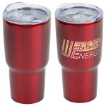Belmont 30 oz Vacuum Insulated Stainless Steel Travel Tumbler - Red Belmont 30 oz Vacuum Insulated Stainless Steel Travel Tumbler - Red