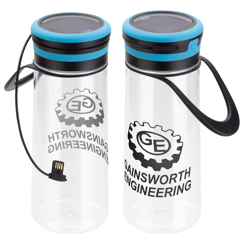Light-Up 20 oz Tritan® Bottle + Solar Lantern 1 Light-Up 20 oz Tritan® Bottle + Solar Lantern 1