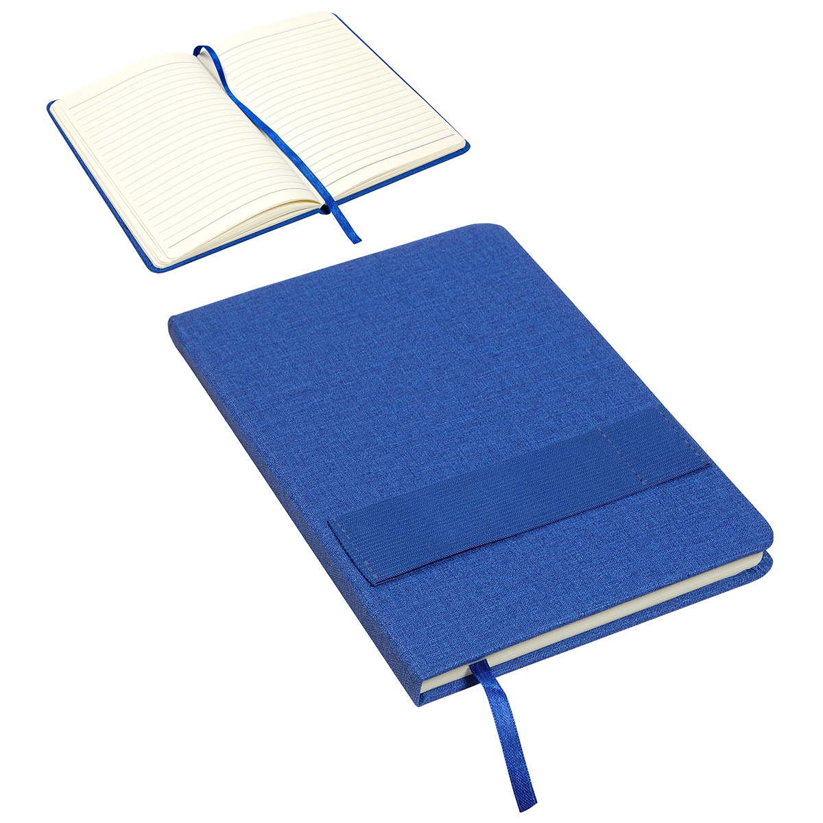 Council Textured Journal with Phone + Pen Holder 1