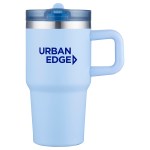Alta 20 oz Eco-Friendly Vacuum Insulated Straw Mug - Light Blue Alta 20 oz Eco-Friendly Vacuum Insulated Straw Mug - Light Blue